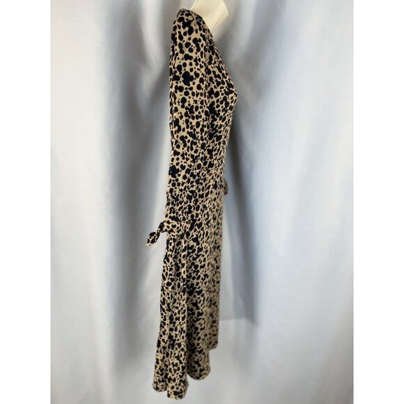 NWT Reformation Port Leopard Print High Neck Midi Dress $218 - Picture 9 of 14